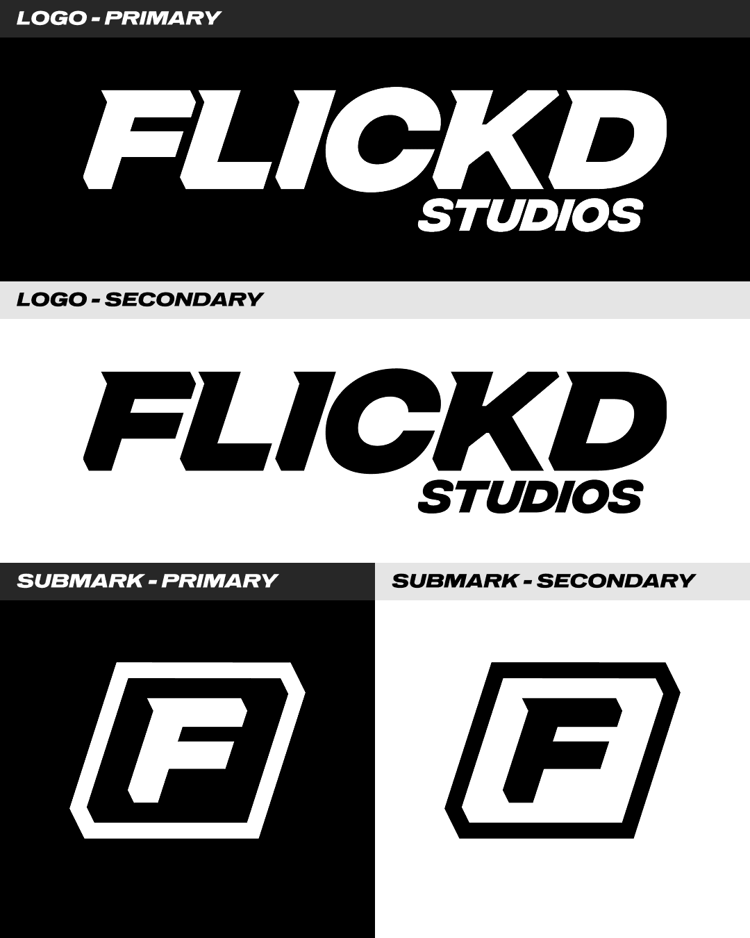 Flickd Studios Branding